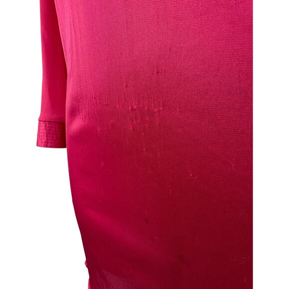 1960's JILL ANDREA NEW YORK hot pink toggle button babydoll - Picture 10 of 10